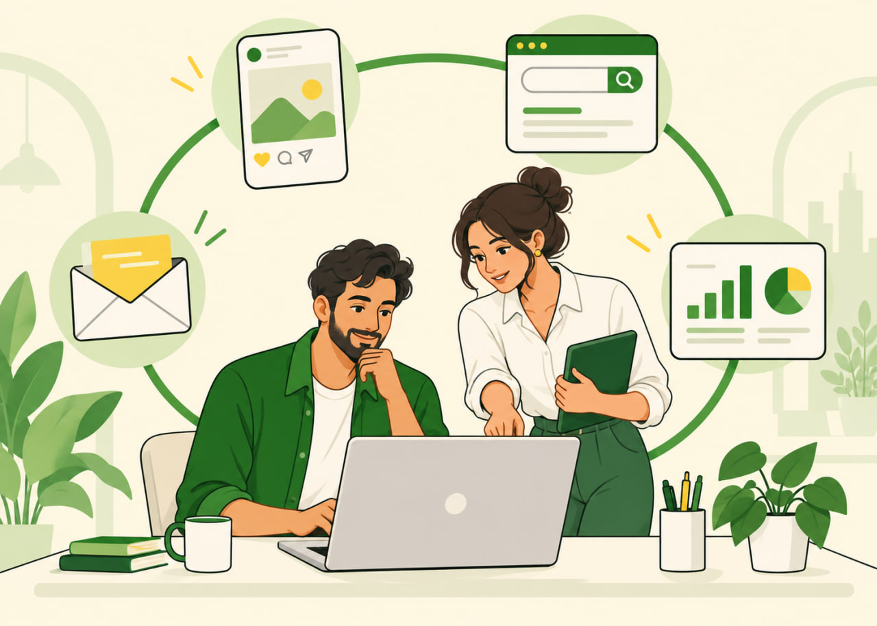 دیجیتال مارکتینگ 360 درجه